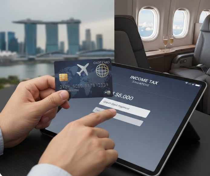 2026新加坡所得税(Income Tax)攻略：如何用信用卡支付税单赚取商务舱里程？