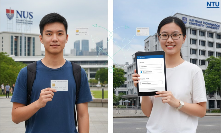 NUS/NTU留学生必看：2026如何在新加坡申请第一张信用卡？(无收入/Student Pass攻略)