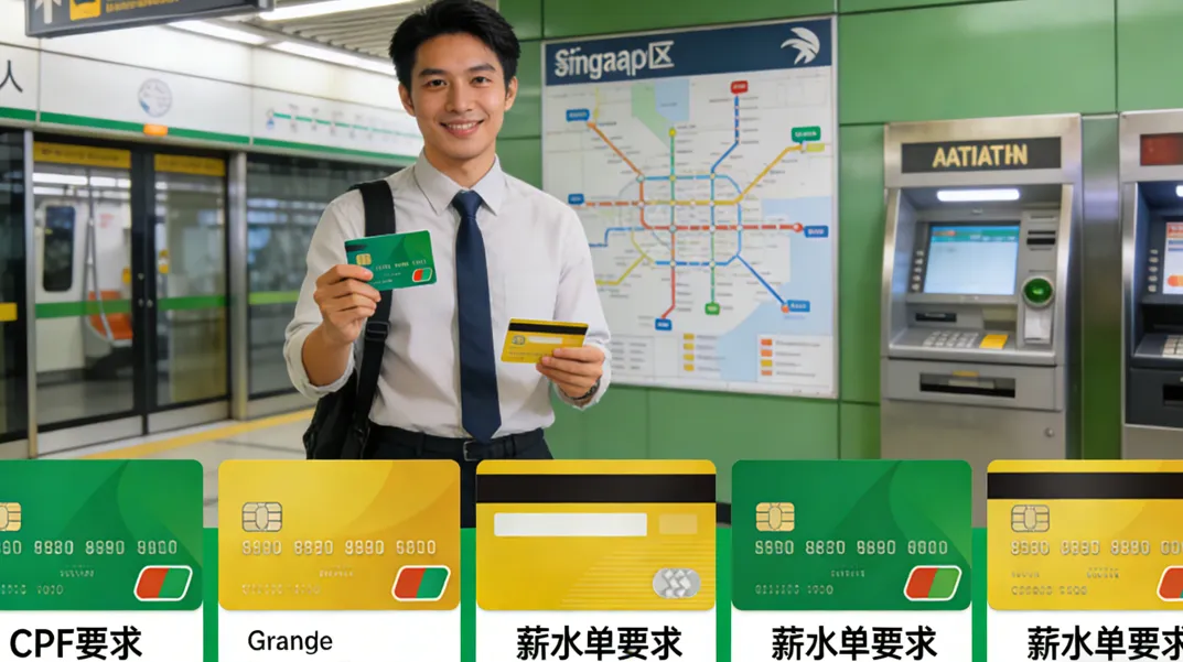 刚工作月薪$3000？2026新加坡职场新人首选这5张入门信用卡 (含CPF/薪水单要求)