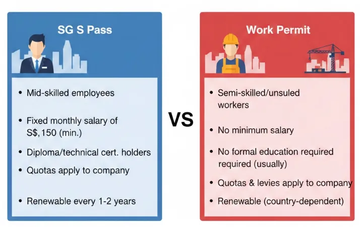 全网最全！持有 S Pass 或 Work Permit 可以在新加坡申请哪些信用卡？(含最低薪水要求)