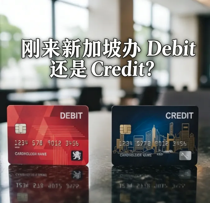刚来新加坡办 Debit 还是 Credit？一张表看懂所有区别