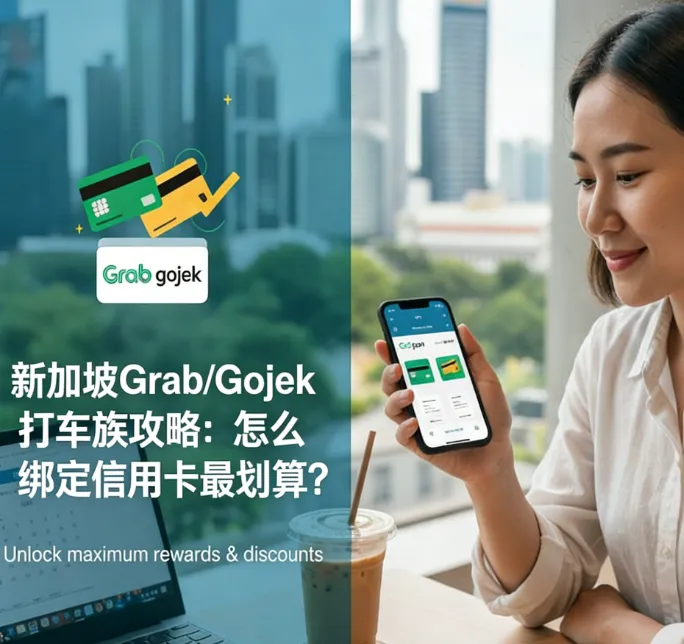 新加坡Grab/Gojek 打车族攻略：怎么绑定信用卡最划算？(2026版)