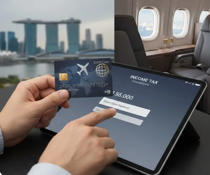 2026新加坡所得税(Income Tax)攻略：如何用信用卡支付税单赚取商务舱里程？