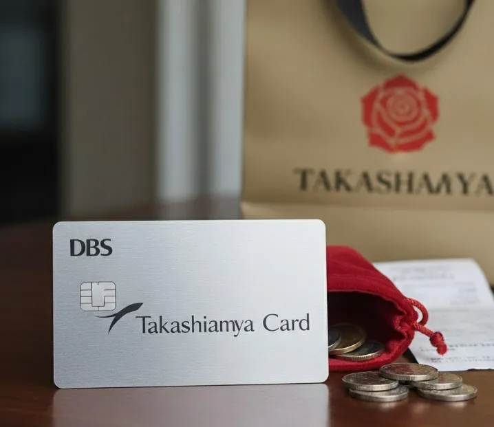 DBS Takashimaya Card 评测 2026：Amex 与 Visa 选哪个？| 高岛屋 10% 折扣与免费停车攻略