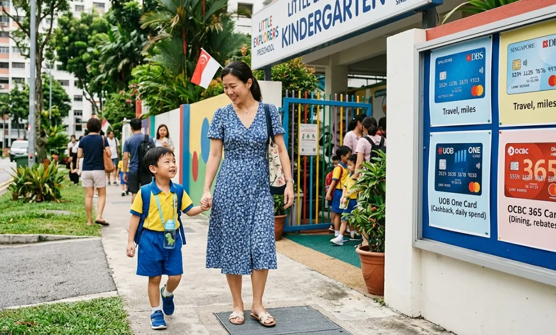 新加坡新手父母必读:2026 支付学费、幼儿园费用的最佳信用卡策略