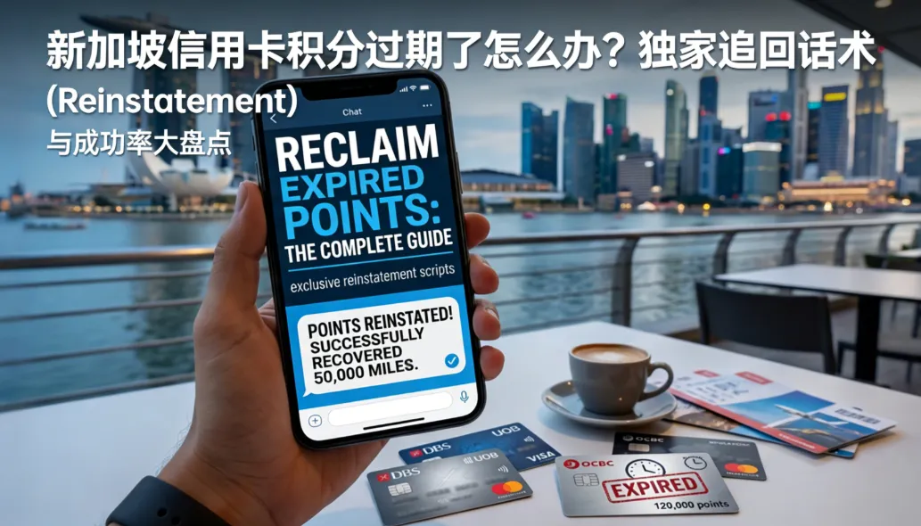 信用卡积分过期怎么办?2026 新加坡独家追回话术与各银行成功率盘点