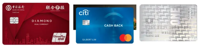 BOC Zaobao vs. UOB One & Citi Cash Back