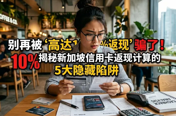 别被 10% 返现骗了!2026 新加坡信用卡 5 大隐藏陷阱与真实收益算法