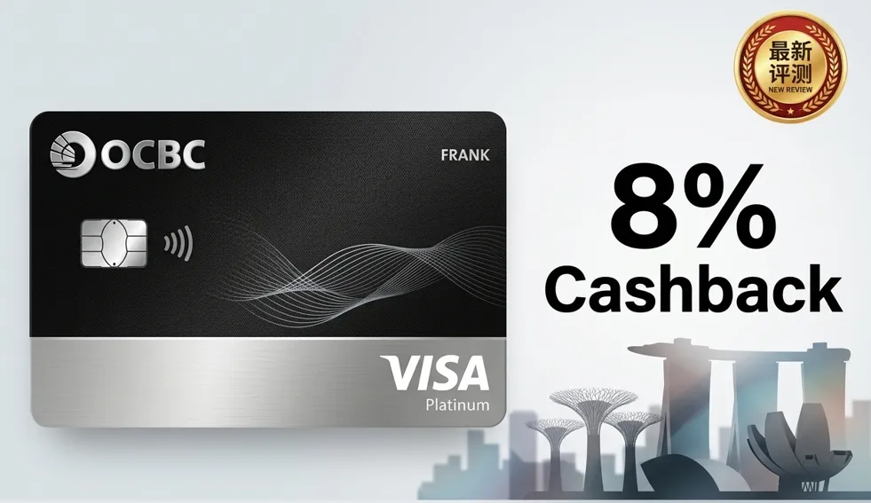 OCBC FRANK Card 深度评测(2026)：年轻网购族的 8% 返现神卡