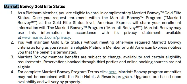 万豪旅享家 Marriott Bonvoy 金卡升级成功 运通白金卡匹配