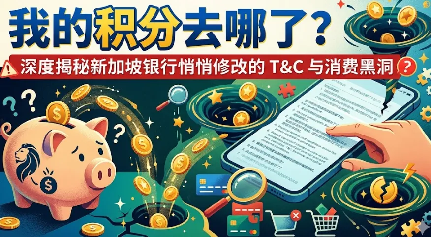 我的积分去哪了？2026 深度揭秘新加坡银行悄悄修改的 T&C 与信用卡消费黑洞