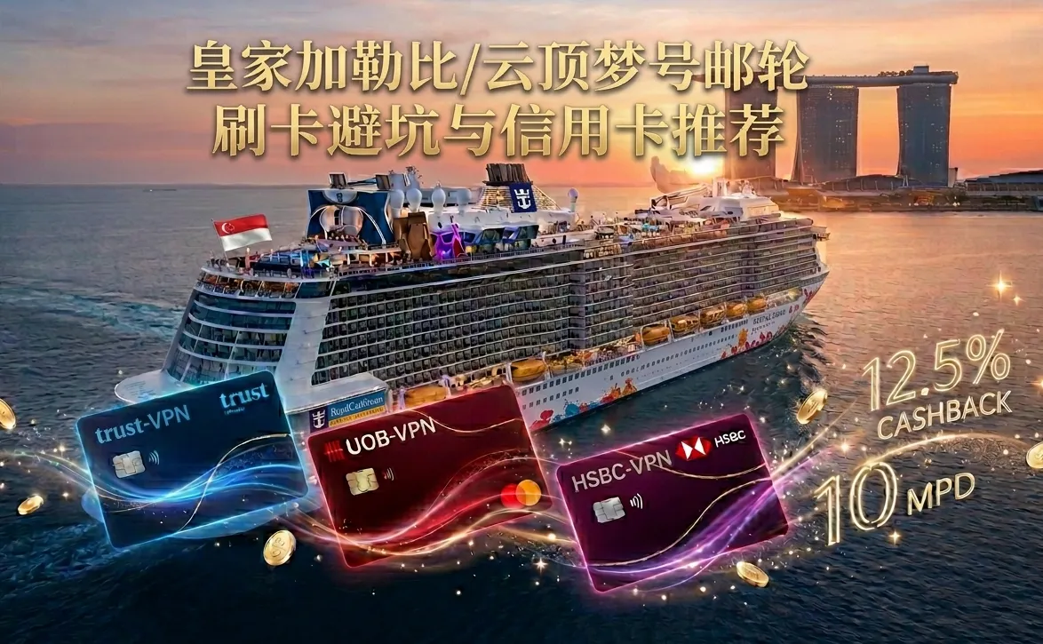 【2026新加坡邮轮攻略】皇家加勒比/云顶梦号刷卡指南：免手续费与高返现信用卡推荐