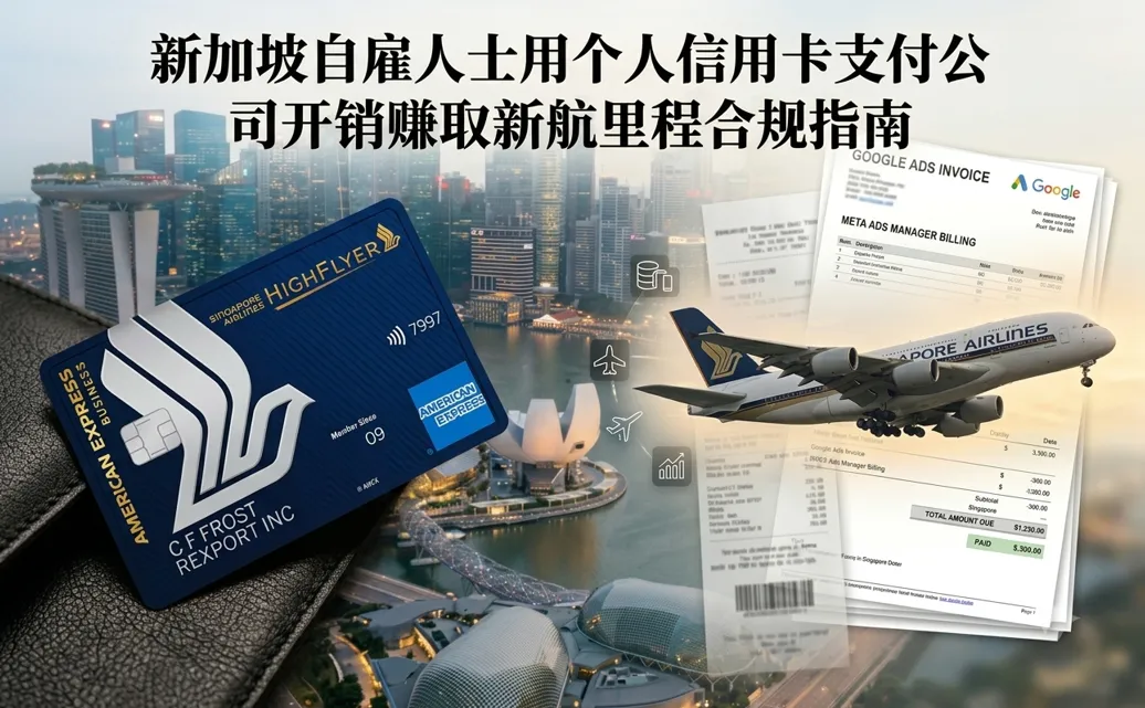 自雇人士实测：用个人信用卡支付公司开销 (Business Expenses) 赚里程？深度揭秘合规性与封号风险！(2026版)