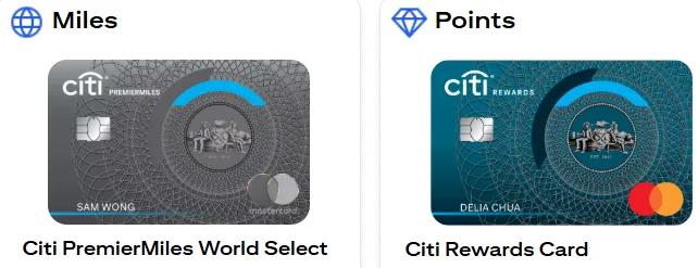 最佳搭档：Citi PremierMiles 与 Citi Prestige