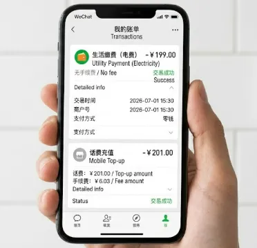 微信支付支付宝绑定外卡单笔 200 元人民币免 3% 手续费规则实测对比